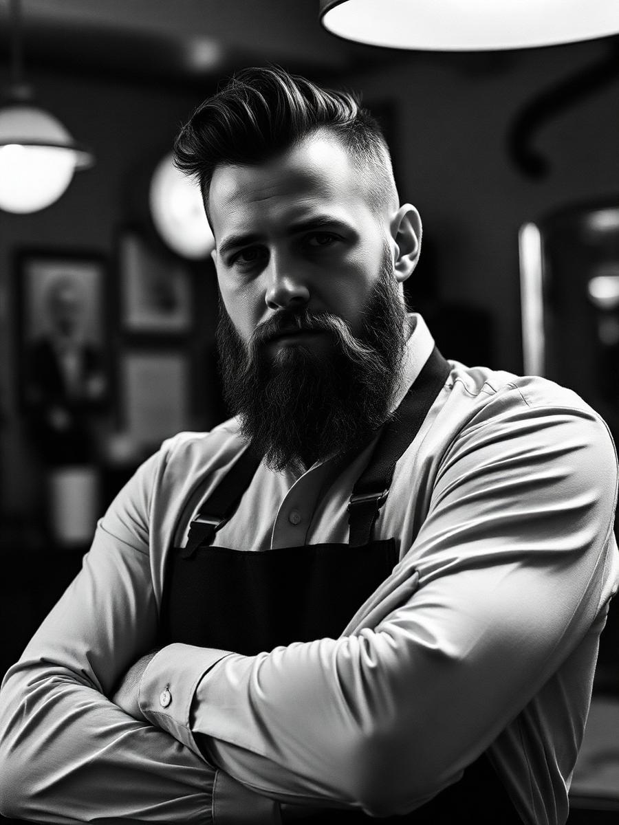 Callum Ashgrove, Master Barber & Third Generation at Ashgrove & Son