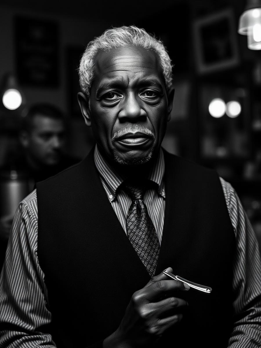 Desmond Okoye, Master Barber & Shave Specialist at Ashgrove & Son